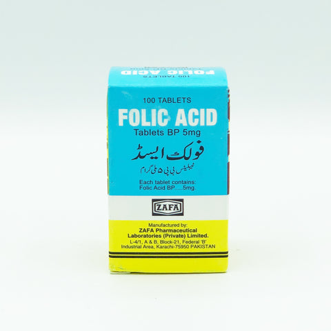 Folic Acid 100Tab