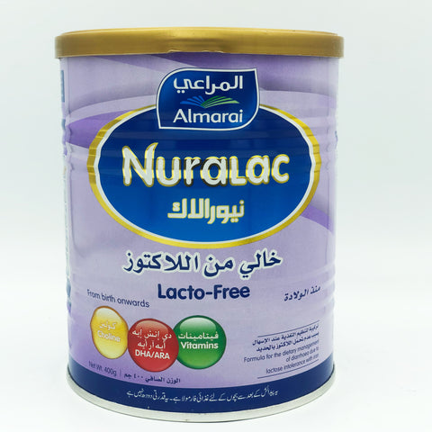 Nuralac Lacto-Free 400gm